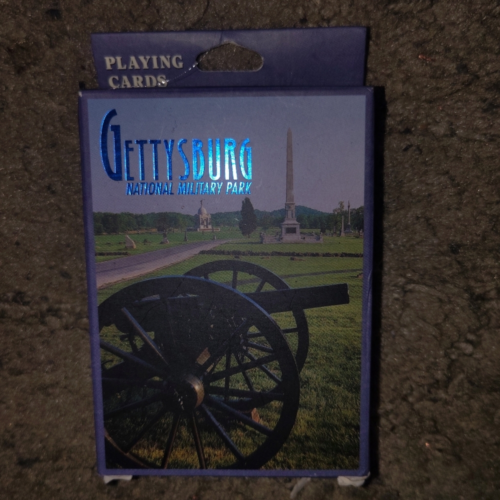Gettysburg National Military Park Playing Cards